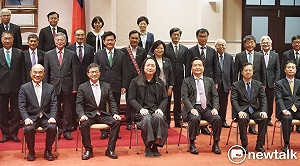 照片會說話！蘇貞昌新內閣女性成員明顯偏低「是真的」