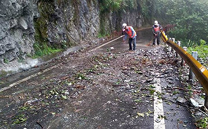 暴雨襲台！高雄、南投發布9條土石流紅色警戒