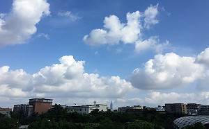 好天氣回來了！週末晴朗炎熱高溫上看34度