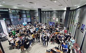 學生遊戲作品台中大里軟體園區熱鬧交流！數發協會打造ACG人才培訓基地