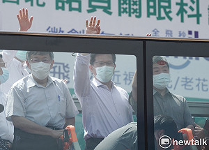 見郭台銘談高雄市長選情？  柯文哲：沒有啦  是談智慧城市