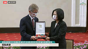 直播》接見韋德齊 總統：公理跟正義或許會遲到 但不會不到