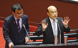 綠委籲國產豬打世界盃 蘇貞昌允諾：會替豬農打開市場