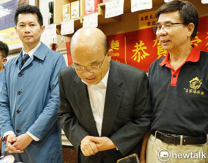 丁怡銘「牛肉麵風波」害慘蘇貞昌？負評狂升1.5倍 聲望雪崩式暴跌