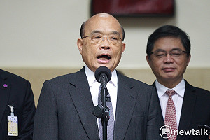 特定力量要拉下台？蘇貞昌：做到流汗嫌到流涎