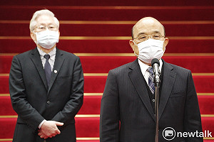 應戰英國變種病毒  蘇貞昌視察烏來檢疫所