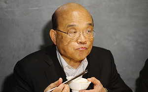 蘇貞昌譴責港警：用恐怖的手段 惡意打壓香港的民主