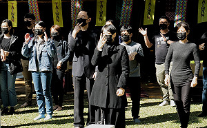 228紀念遊行 50多個民團籲：刪除維護中正廟、兩蔣陵寢預算