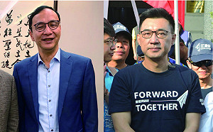 百年老店師傅江啟臣「擔起來」獲支持者力挺  網:朱立倫越看越可憐