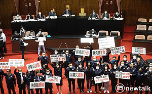 要蘇揆為太魯閣出軌下台提案遭封殺 藍黨團怒控「政府殺人」