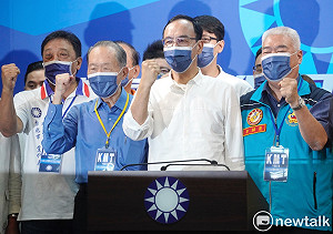 登記參選黨主席 朱立倫拋六目標「國民黨不能變小綠小白」