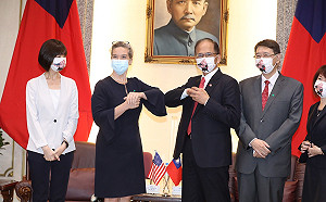 密集拜會政要 AIT處長孫曉雅重申深化美台關係承諾