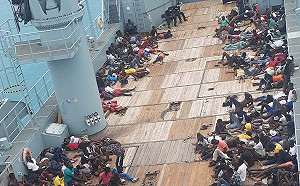 數萬海地人抵美墨邊境尋庇護  巴哈馬、古巴海上攔截到就遣返