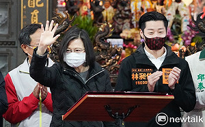 桃機群聚拉警報 國民黨問蔡英文：疫情嚴峻還執意站台嗎？