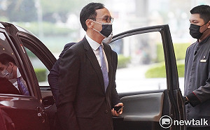 強調透過AIT安排 朱立倫下午和穆倫所率代表團晤談45分鐘