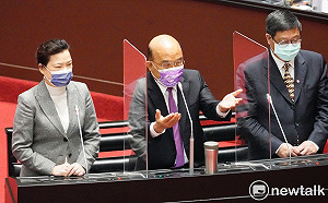 「香港被中國吃掉了！」蘇貞昌表態：源頭管港資 別老擦地板