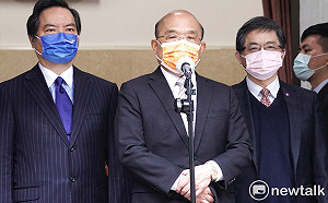 批吳斯懷、洪秀柱 蘇貞昌：與中國同鼻孔出氣非主流民意