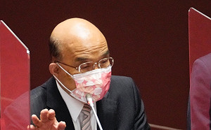 林楚茵被指使用抖音 蘇貞昌這樣說