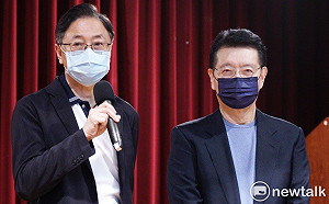 突襲拜會邱奕勝被喊卡 張善政認錯：個人疏忽怪不了別人