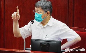 與議員爭論共機擾台定義 柯文哲：我當總統 飛機也會過中線