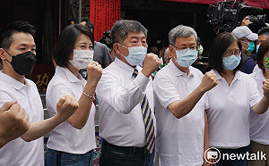 挨黃珊珊批市政空口白話 陳時中口誤稱「黃市長」