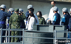 漢光演習重要科目   蔡英文今登基隆級艦校閱