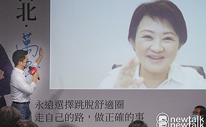 曝蔣萬安苦惱「政治性格不夠」 盧秀燕勉：做你自己