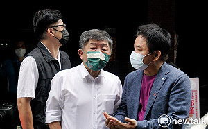 (影)韓國瑜批愁眉苦臉 陳時中：我就儘量展現笑容