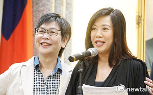 挺吳欣盈就職 蔡壁如談論文批「政治黑手、國家機器介入」