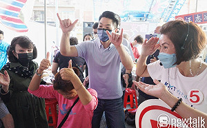 蔡英文賀北一女樂儀旗隊赴美 蔣萬安酸：恐怖 先前怎攻擊高虹安？ 