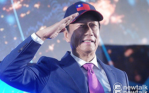 被問聲量已領先侯友宜 郭台銘：你們不要見縫插針 