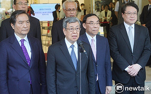 郭台銘提蓋小型核電廠 陳建仁：非核家園及淨零排碳已成台灣共識