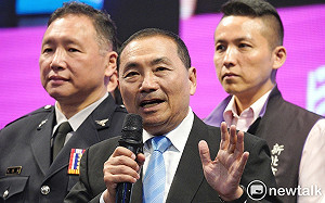 被徵召後首場活動 侯友宜致謝協勤民力 盼一起讓台灣更好