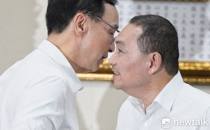 他抓到國民黨中央帶2消息風向 郭幕僚親曝無黨政高層去郭台銘家