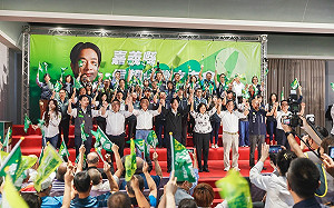 搏感情 賴清德：823嘉義大水勘災 撩水淹到脖子