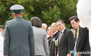 紀念823戰役 總統府：蔡英文有向侯友宜說「辛苦了」 