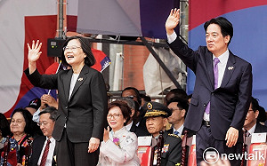 蔡總統國慶演說 綠肯定充滿自信藍批說一套做一套