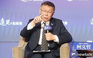 侯向他喊話「利中華民國」 柯文哲：放輕鬆 別每天拿高帽子戴