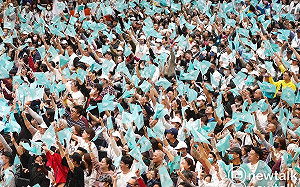 柯文哲首場大型造勢活動 因「藍白合」卡關未宣布副手及不分區名單