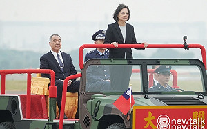 赴岡山主持飛訓部編成典禮　蔡英文：提升飛行訓練成效、強化防衛力量