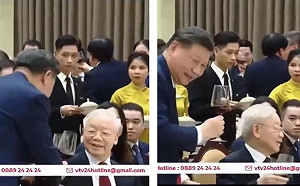 習近平敬酒 他竟坐著不理! 網傳習訪越受奇恥大辱 蔡奇趁機給王毅「穿小鞋」