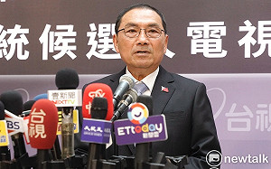 轟民進黨對勞工軟土深掘 侯友宜電視政見重提「賴功德」