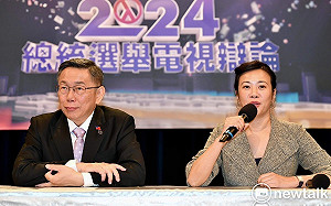 觀摩總統辯論會打瞌睡？吳欣盈：感冒帶孩子