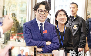 蕭美琴、吳欣盈、趙少康抵辯論會現場 賀瓏也來了