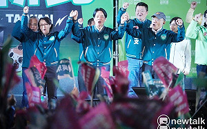 首大型造勢在新北 賴清德催政黨票：若韓國瑜當院長走入國台辦怎麼辦？