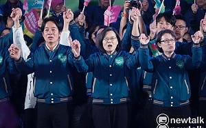 選前之夜力挺賴清德 蔡英文：時間證明民進黨的路線才是對的