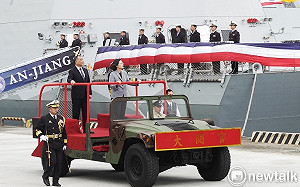 國艦國造6艘提前完成 蔡英文：堅定落實國防自主