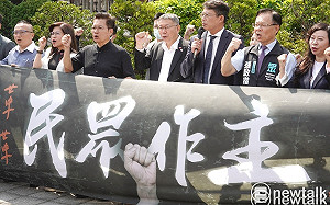 北市警局長估519集會僅千人 黃國昌：花時間跟黑幫吃魚翅 疏離草根