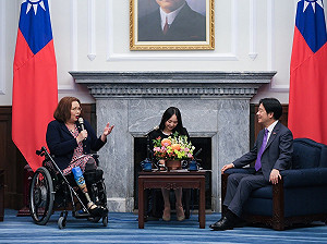 達克沃絲四度訪台  外交部:將見賴清德談台海安全情勢