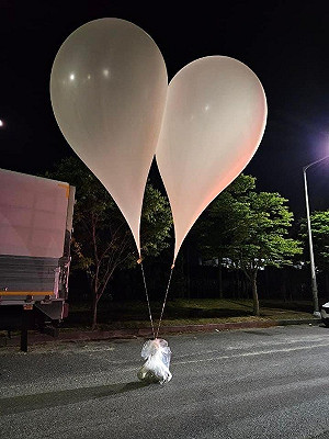 北韓挑釁動作頻頻  空飄穢物氣球、電磁波干擾、飛彈試射